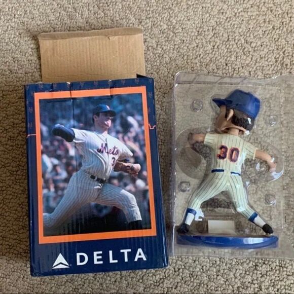 🆕 Nolan Ryan SGA 2014 Mets 1969 New York Mets Bobblehead ⭐️ - Picture 4 of 5